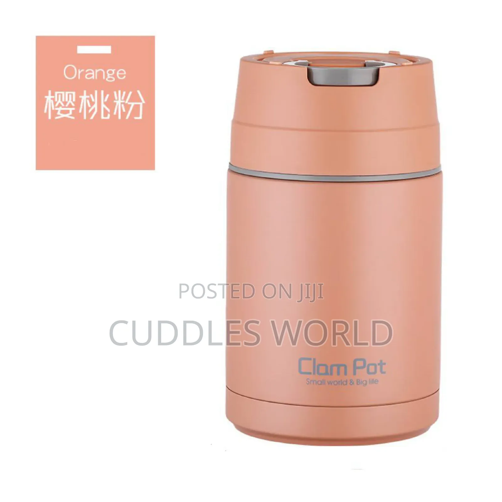 Clam Pot Stainless Food Flask