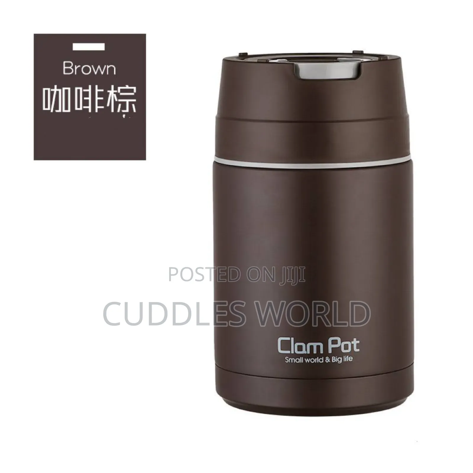 Clam Pot Stainless Food Flask