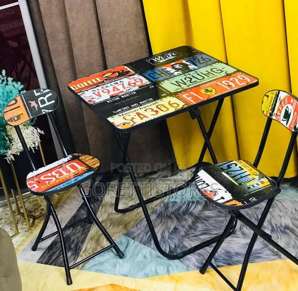Set of 2 Chairs and a Table