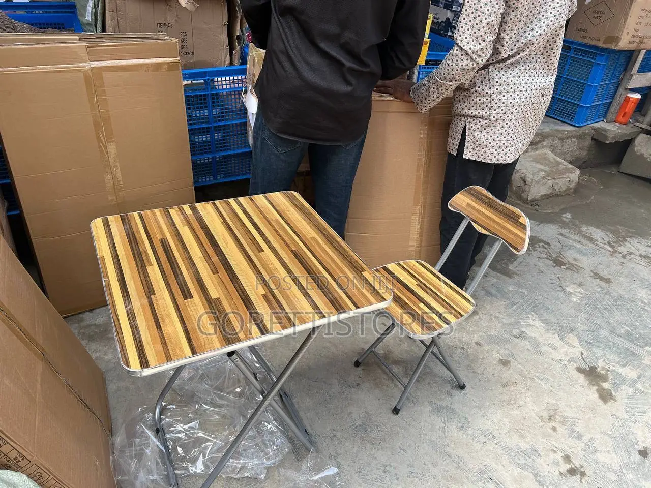 Set of 2 Chairs and a Table
