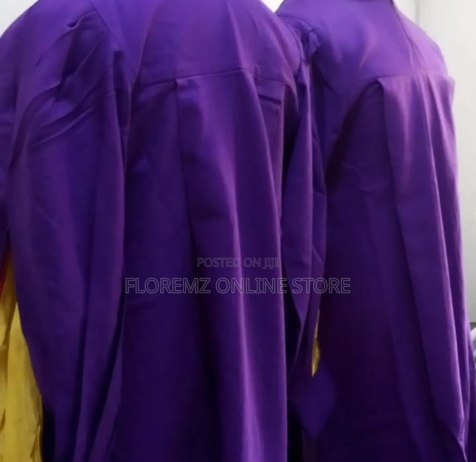Purple / Gold Choir Robes Bulk Rental