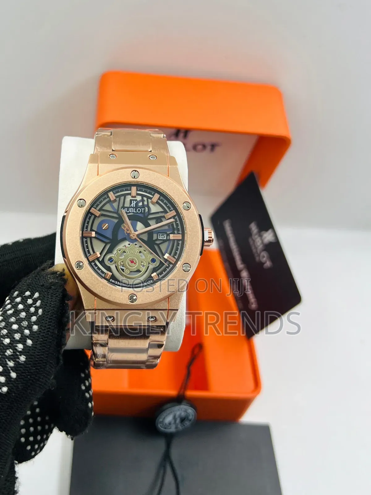 Hublot Luxury Rose Gold Wristwatch