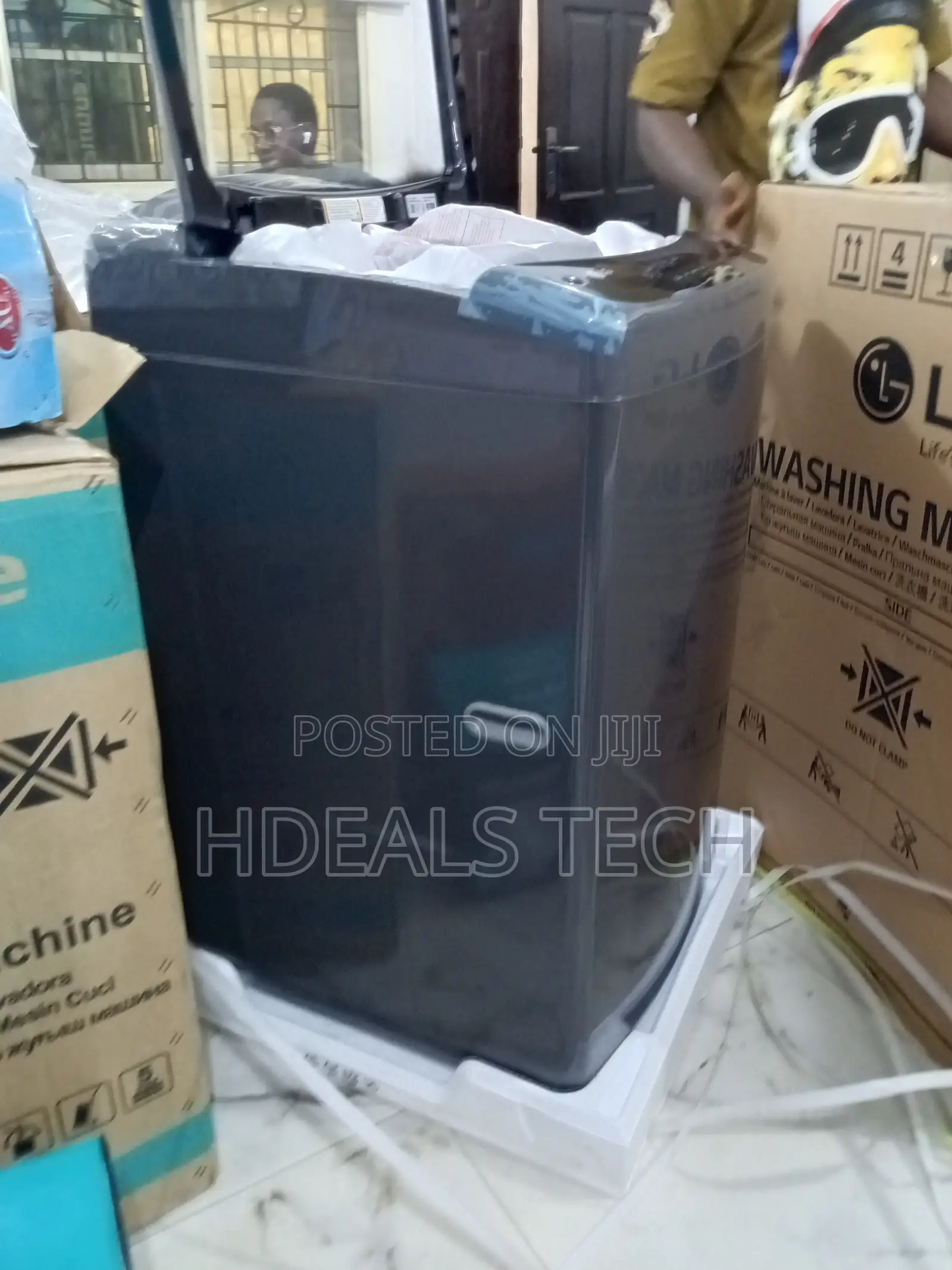 Lg 19kg Washer Front Load – Inverter Motor, Silver