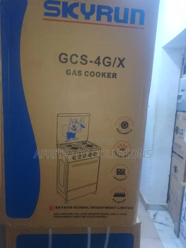 Skyrun GCS-4g/X 4-Burner Gas Cooker – Efficient Cooking