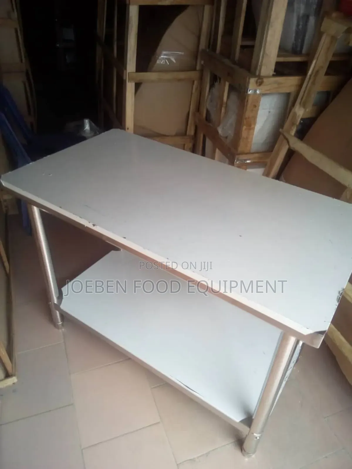 Industrial Stainless Steel Work Table