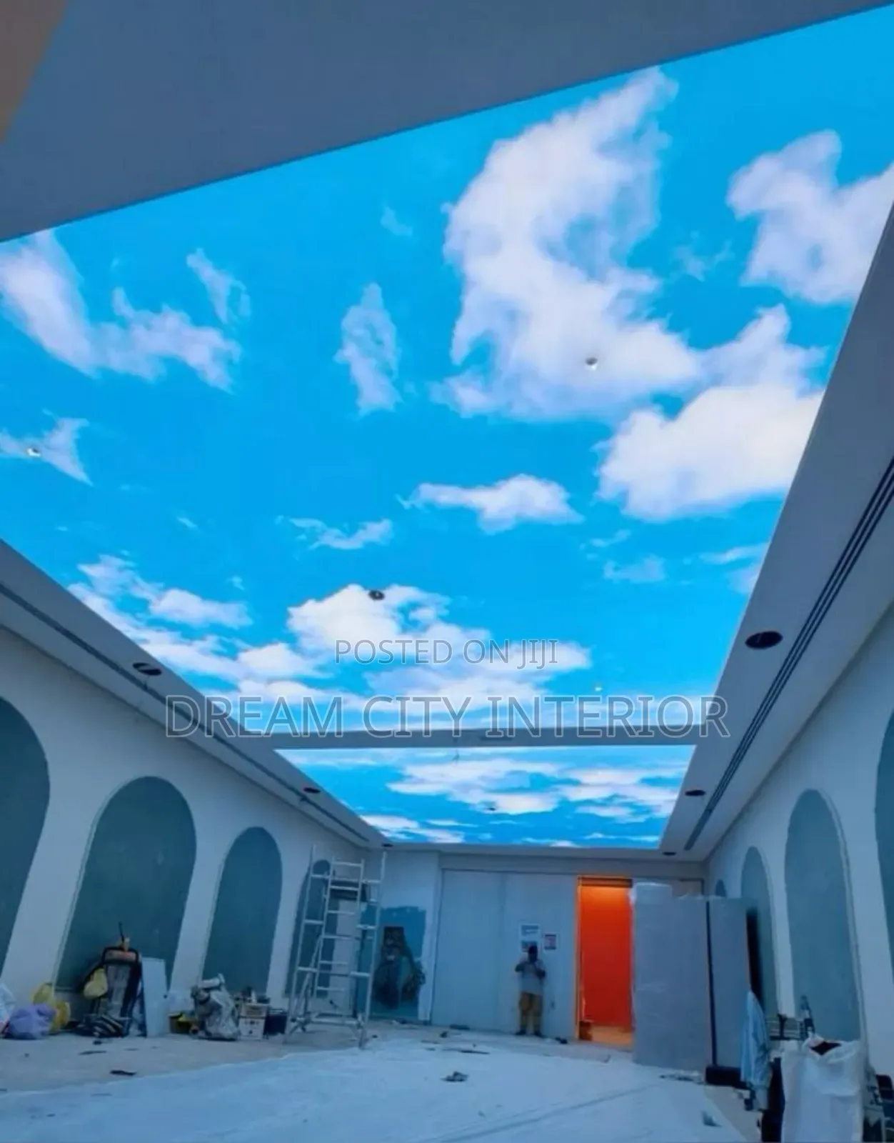 Glossy Stretch Ceiling Design