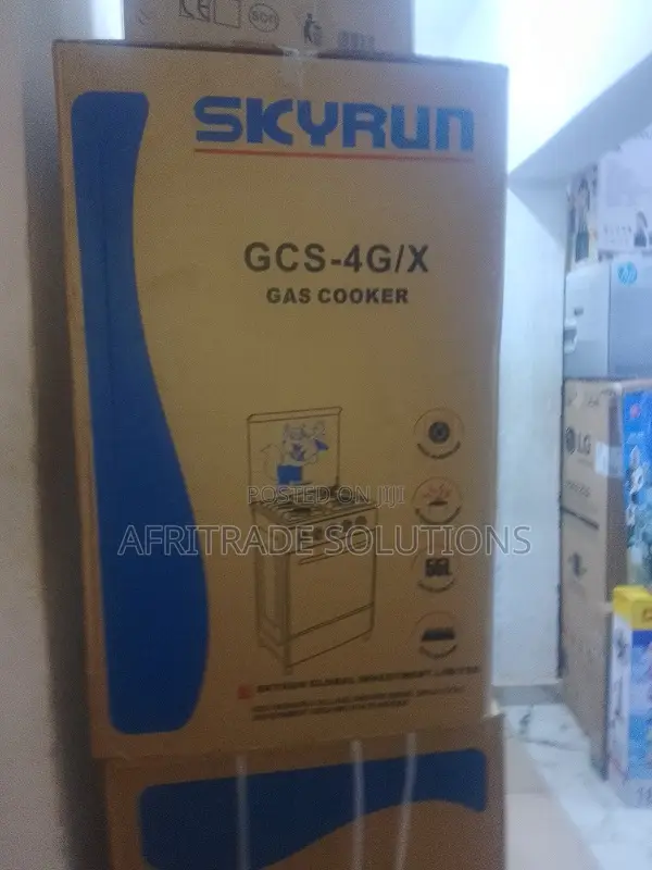 Skyrun Gas Cooker With Even Heat Distribution – GCS-4g/X