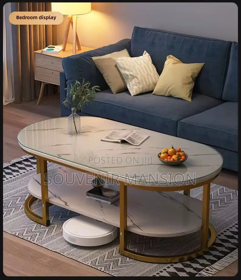 Oval Shape Center Table