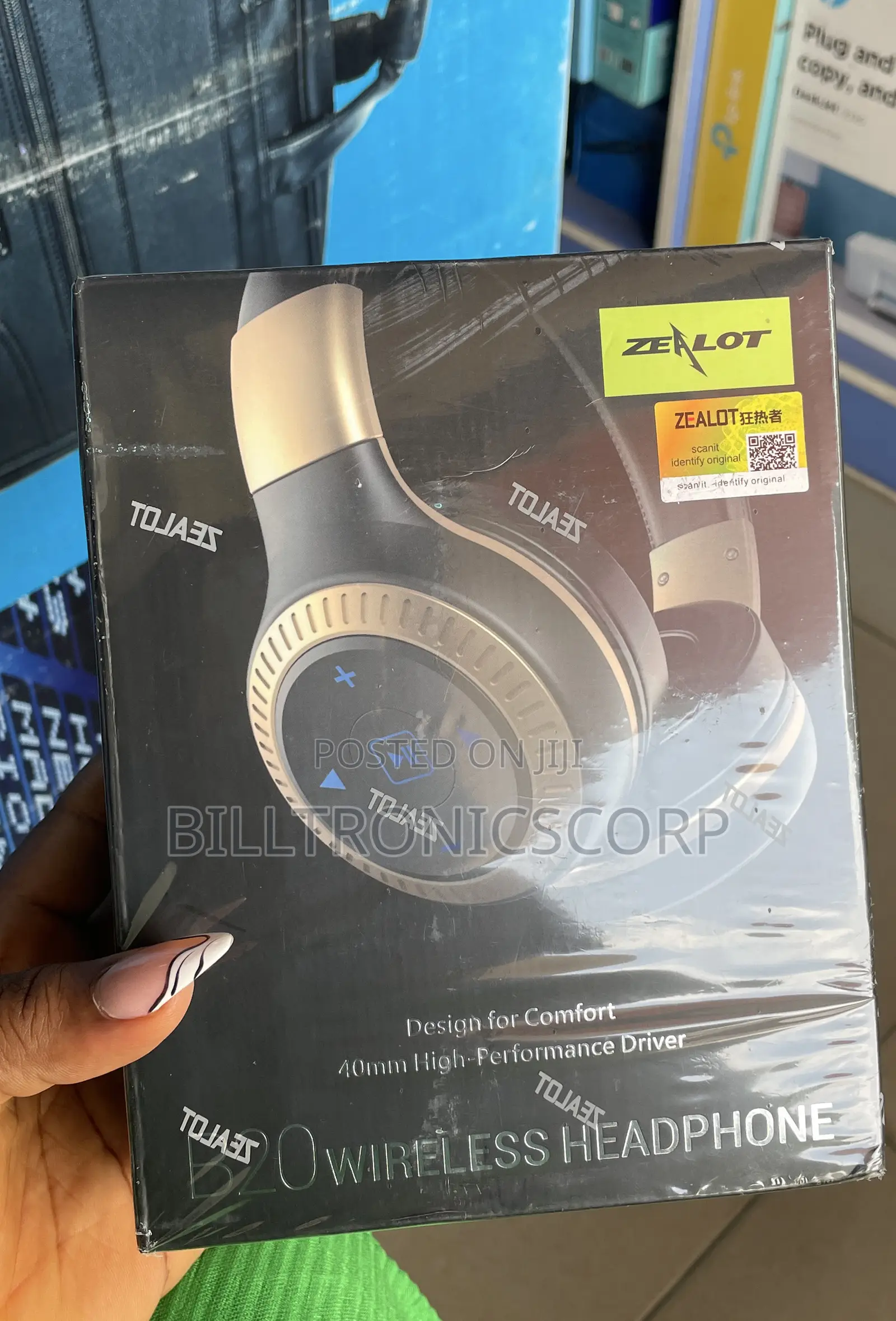 B20 Zealot Bluetooth Wireless Headset