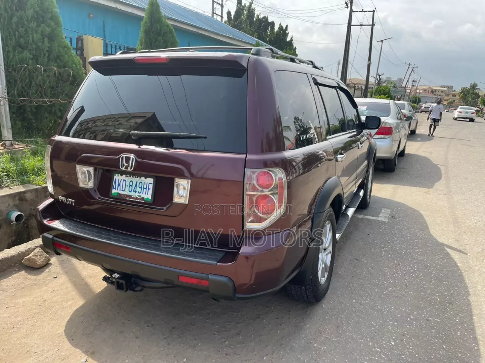 Honda Pilot EX-L 4x2 (3.5L 6cyl 5A) 2008 Burgundy