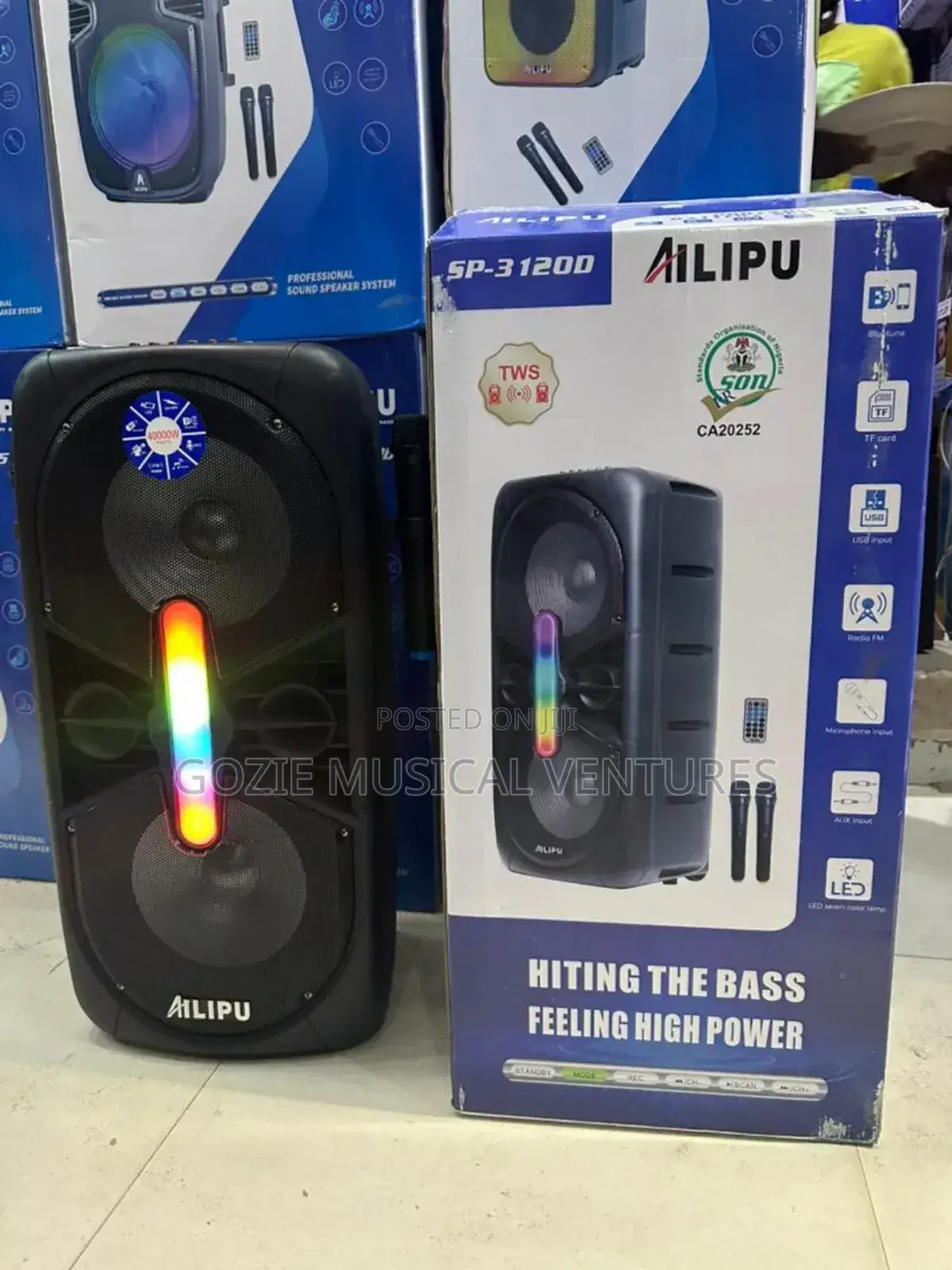 Alilpu Sp_3120d Portable Party Speaker