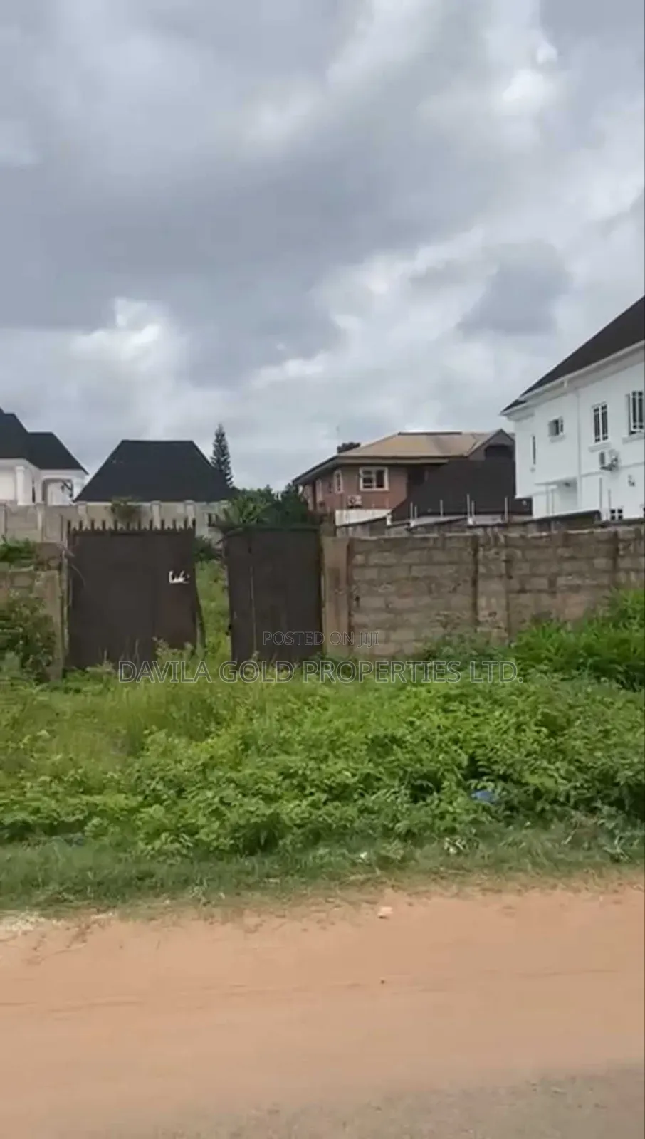 Land Directly Along Etete Tarred Road for Sale