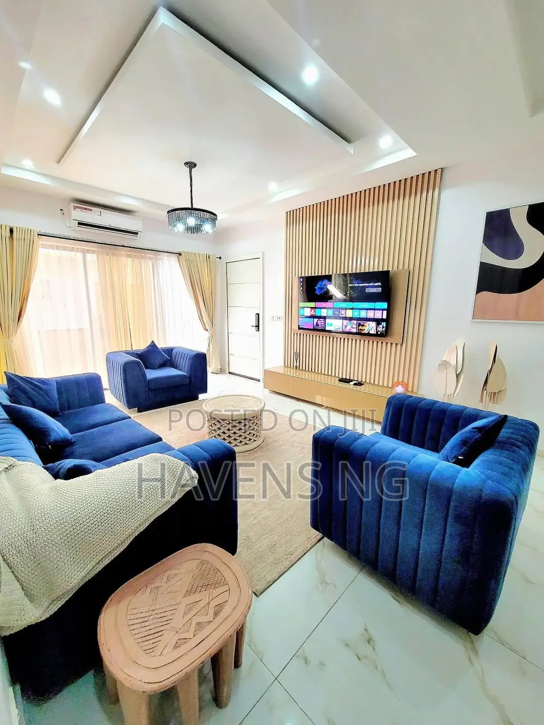 3-Bedroom Luxurious Cozy Shortlet Apartment