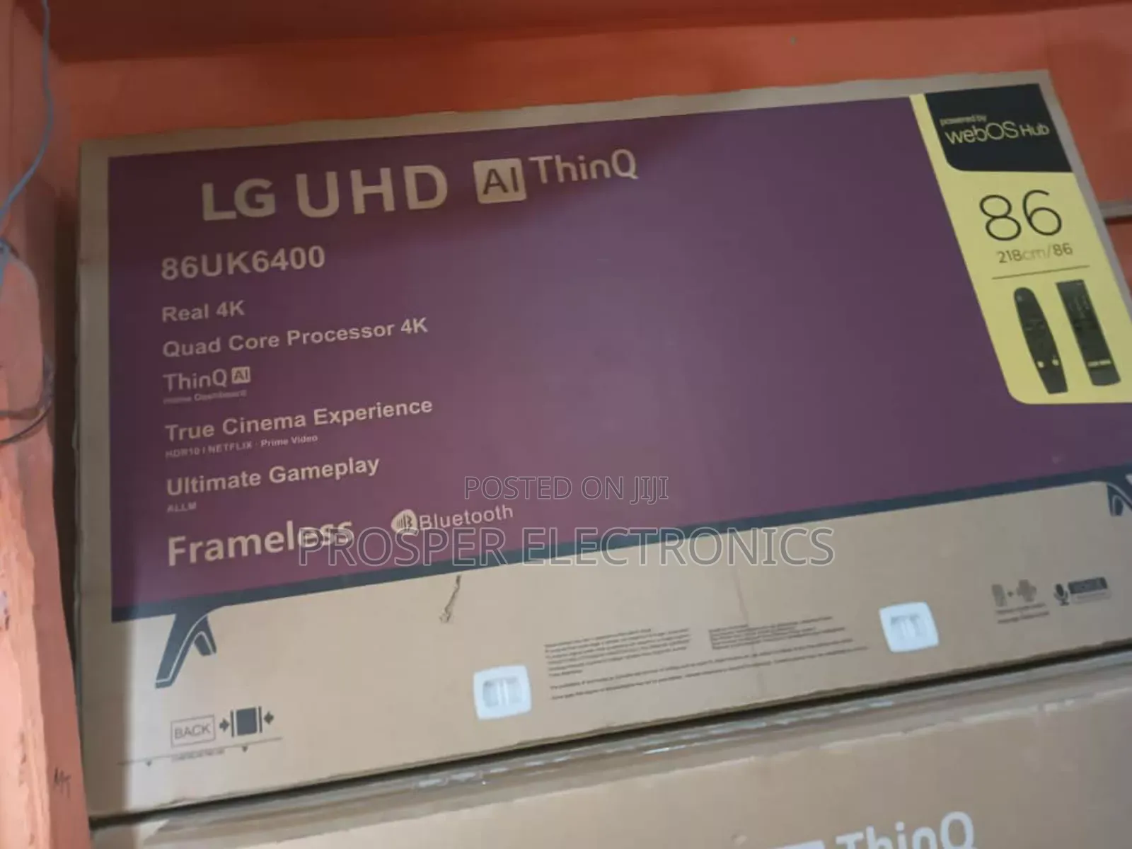 Lg 86 Inches Smart Tv Frameless