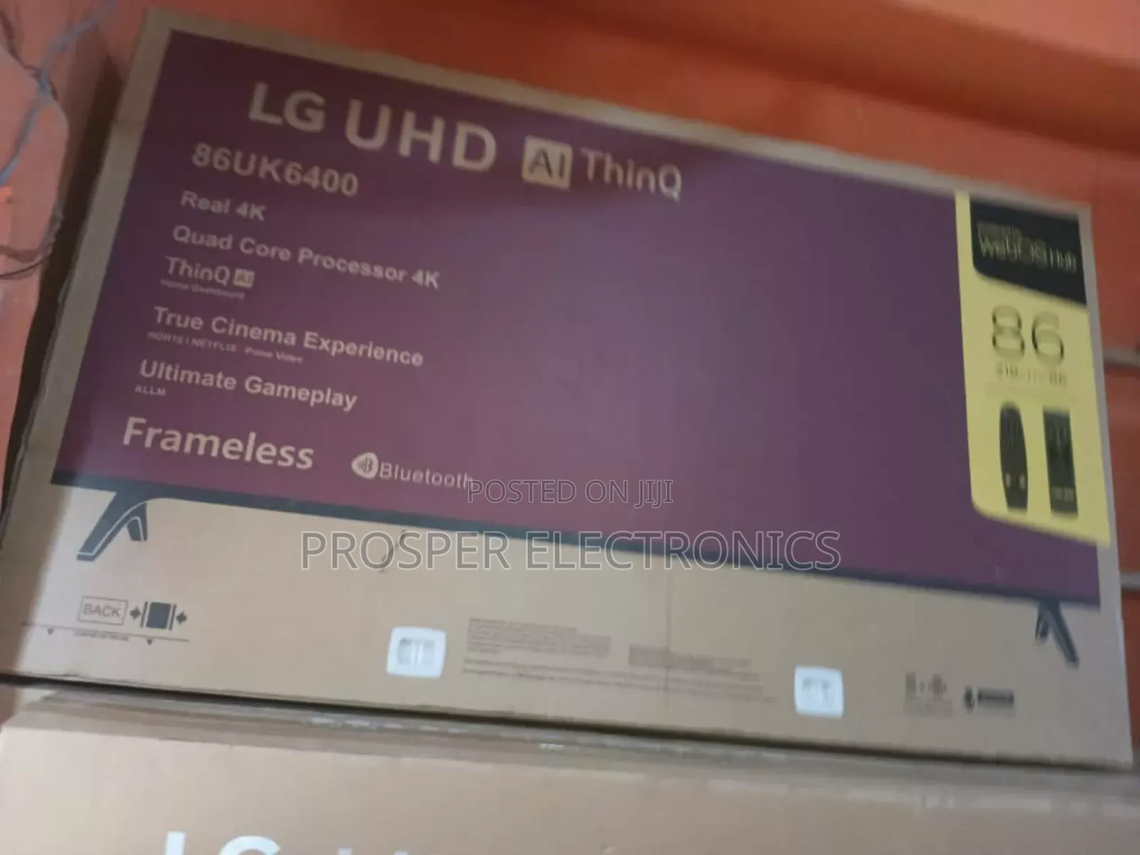Lg 86 Inches Smart Tv With Netflix