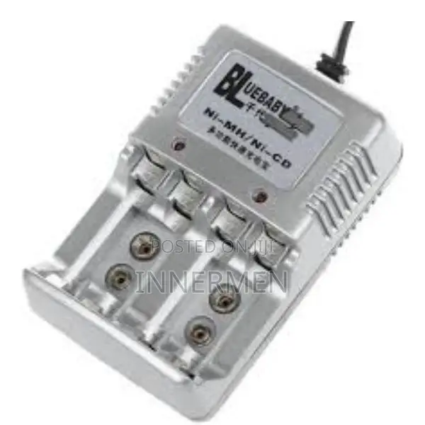 Bluebaby Charger For Rechargeable Batteries Aa, Aaa, 9v