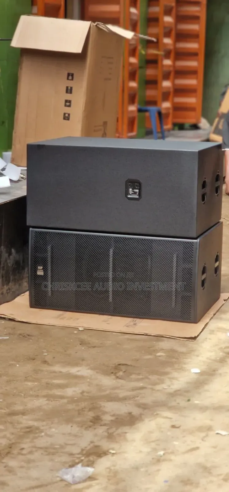 Sound Prince Sp218fx Double Subwoofer - Pair
