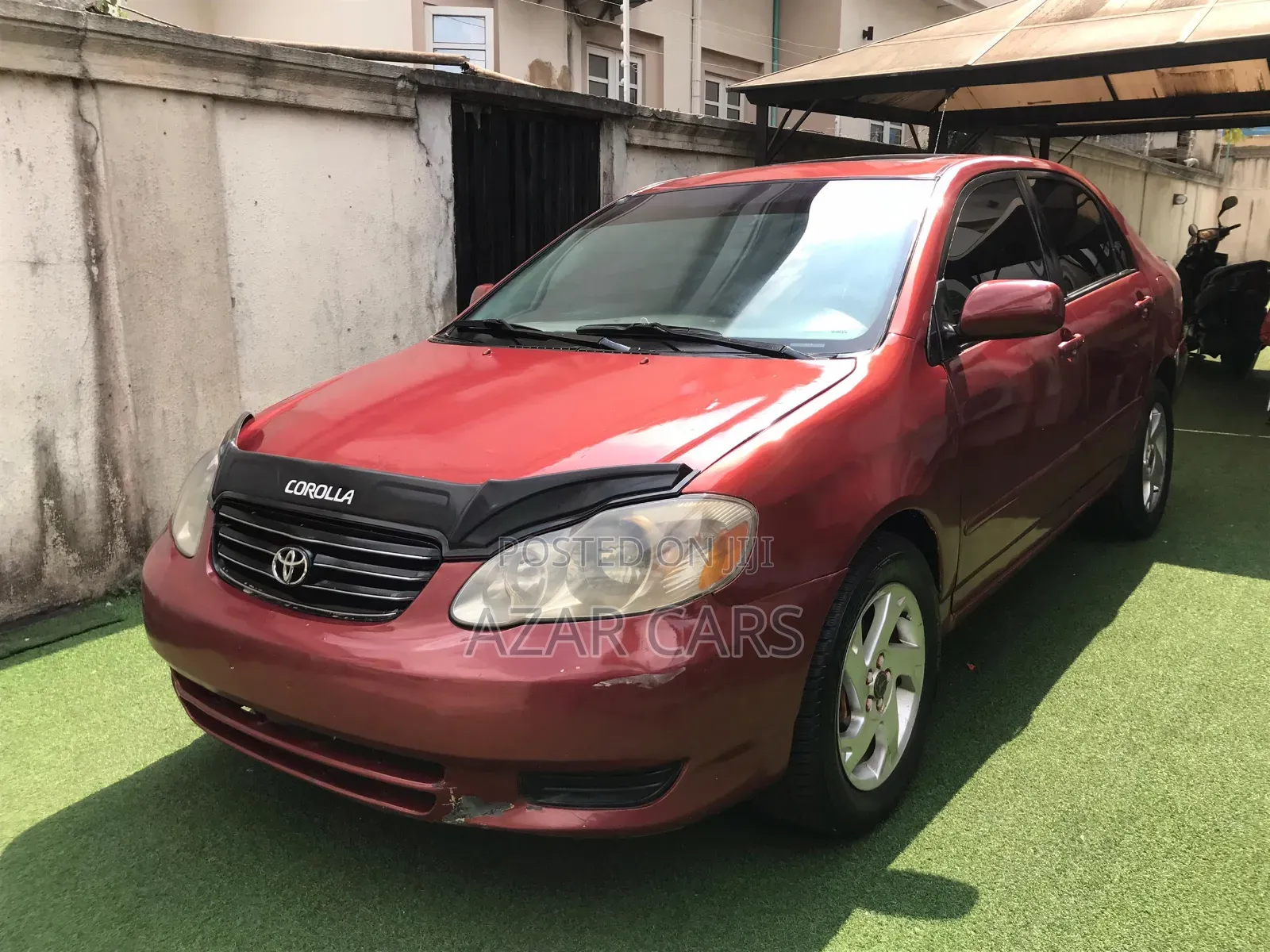 Toyota Corolla Sedan 2003 Red