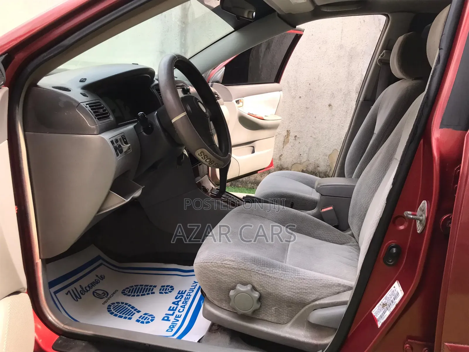 Toyota Corolla Sedan 2003 Red