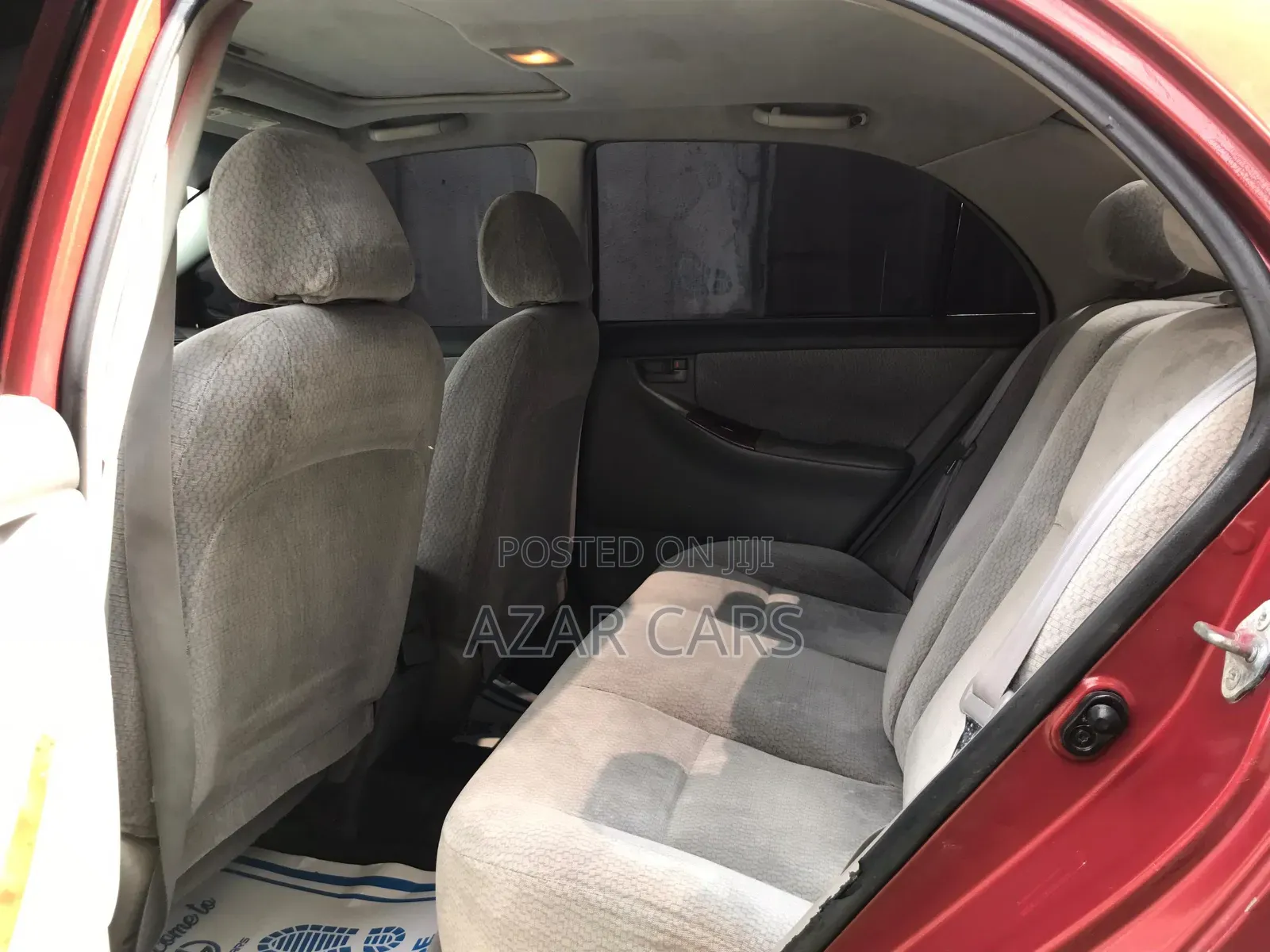 Toyota Corolla Sedan 2003 Red