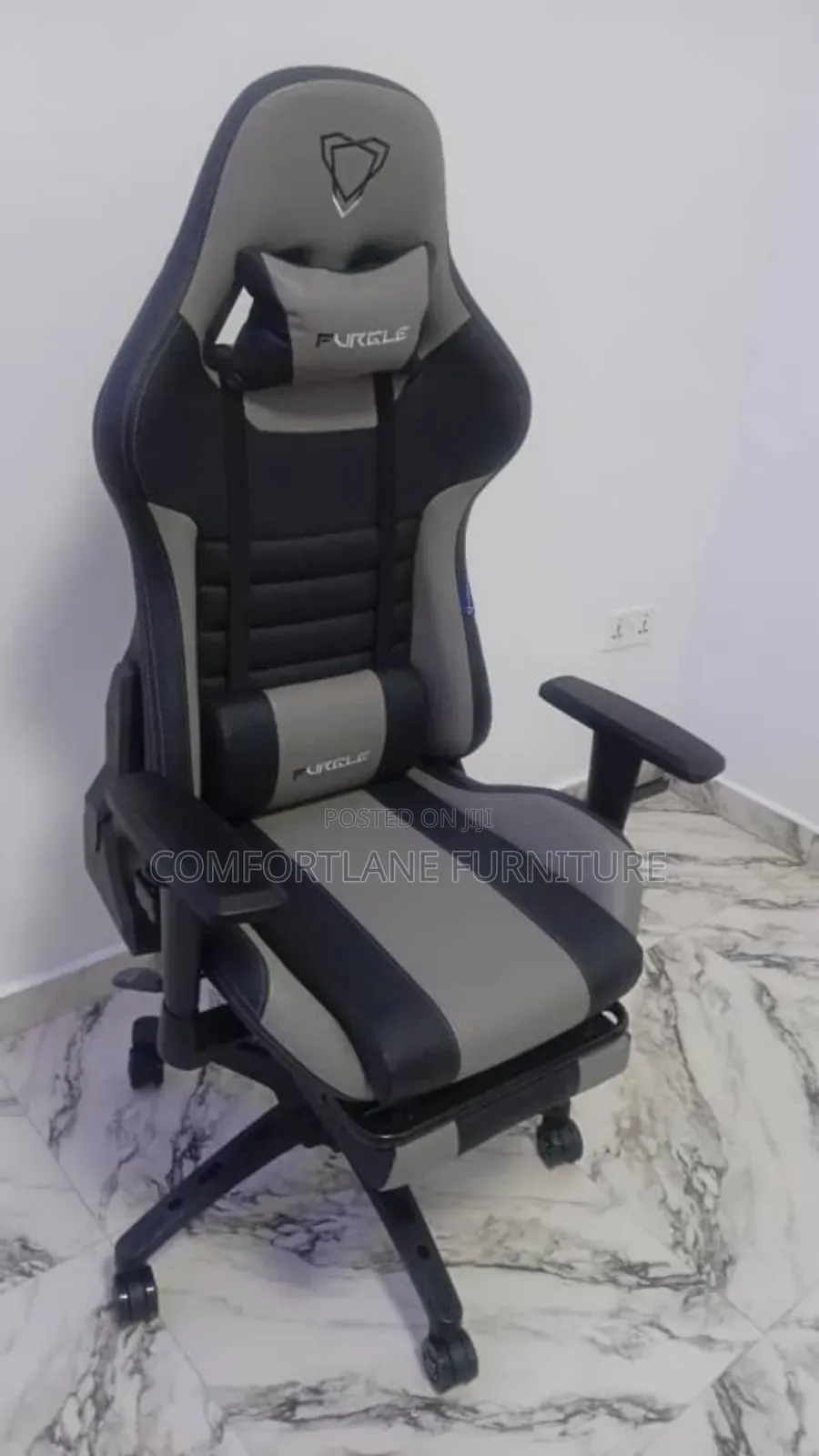 Game Chair With Footrest