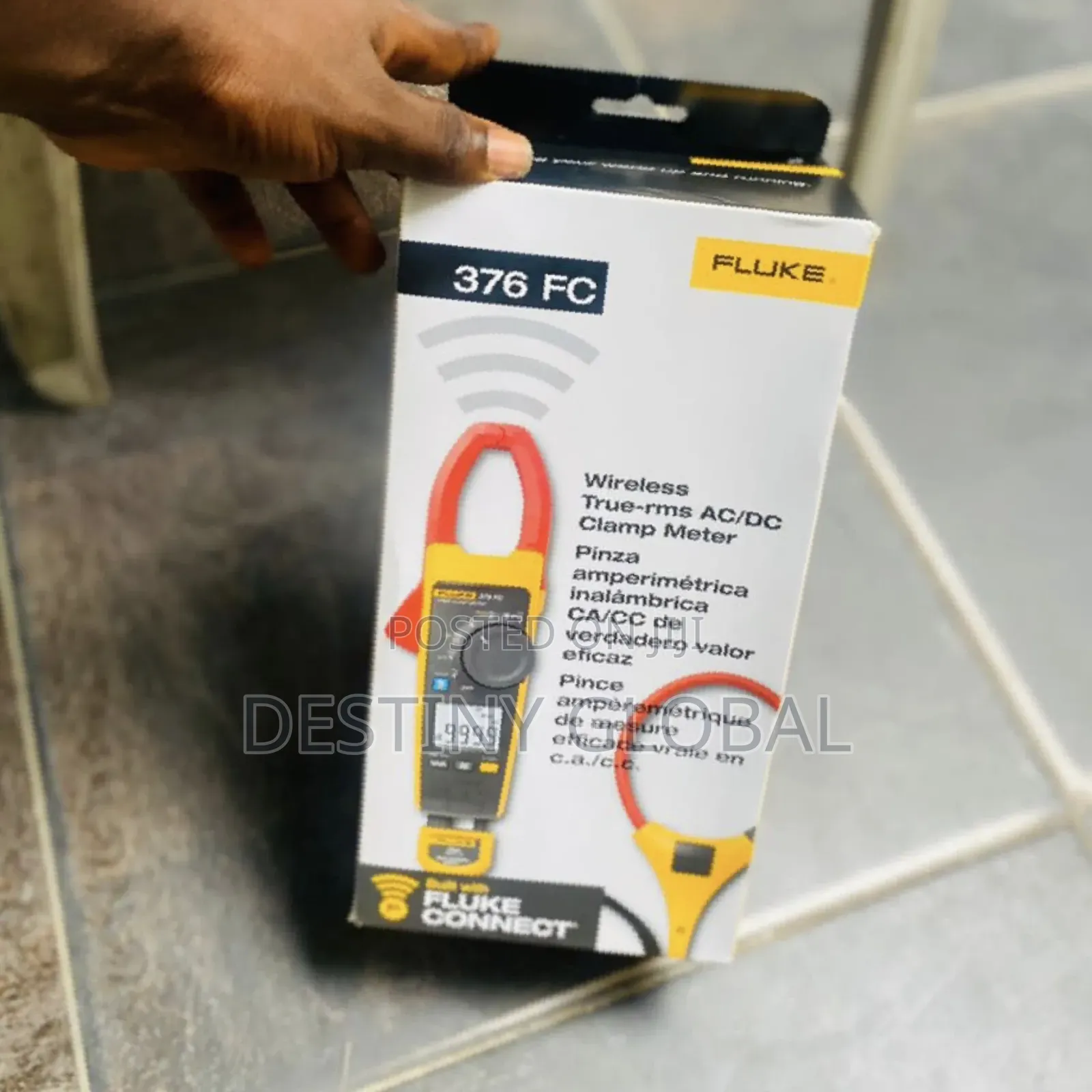 Fluke Wireless True-RMS Ac/Dc Clamp Meter