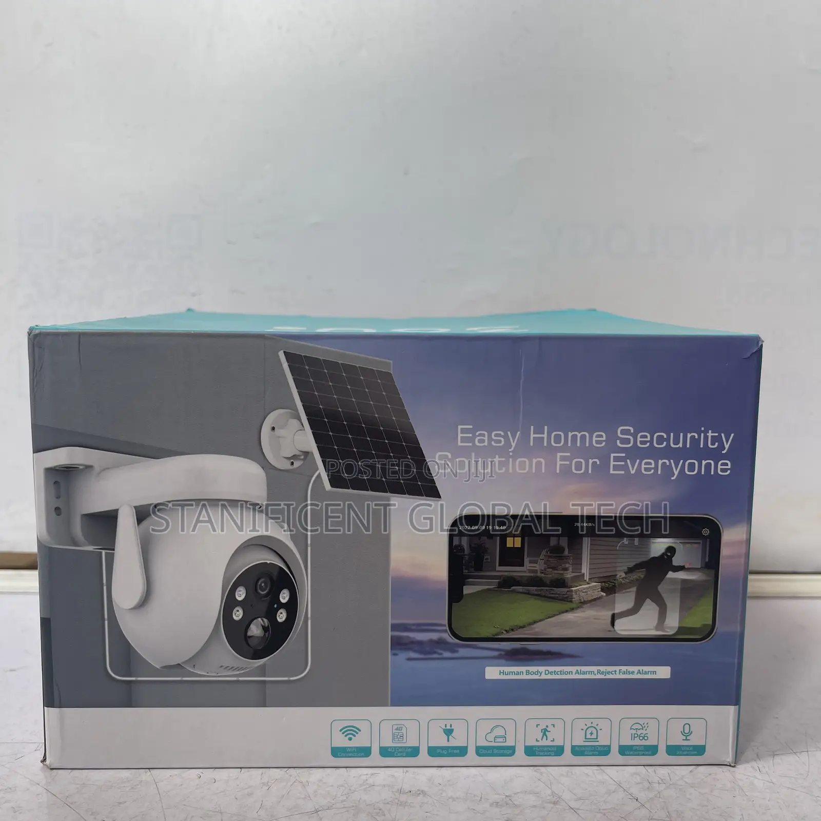 Starlight 5MP Solar Powered WiFi Single Lens PTZ Outdoor Camera