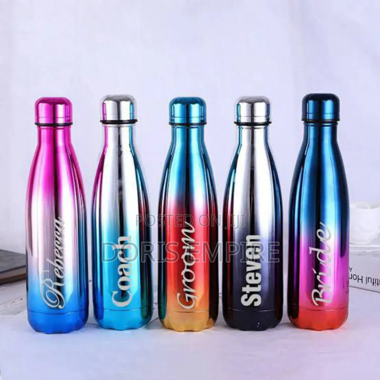 Qaulity Qaulity Rainbow Water Bottle