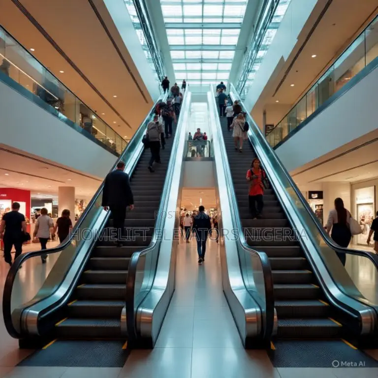 Escalators Smooth Crowd Movement