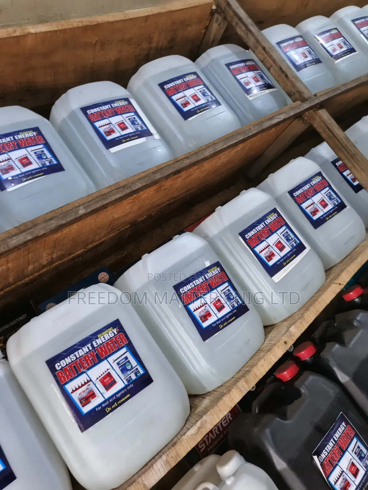 Battery Water 20 Liters
