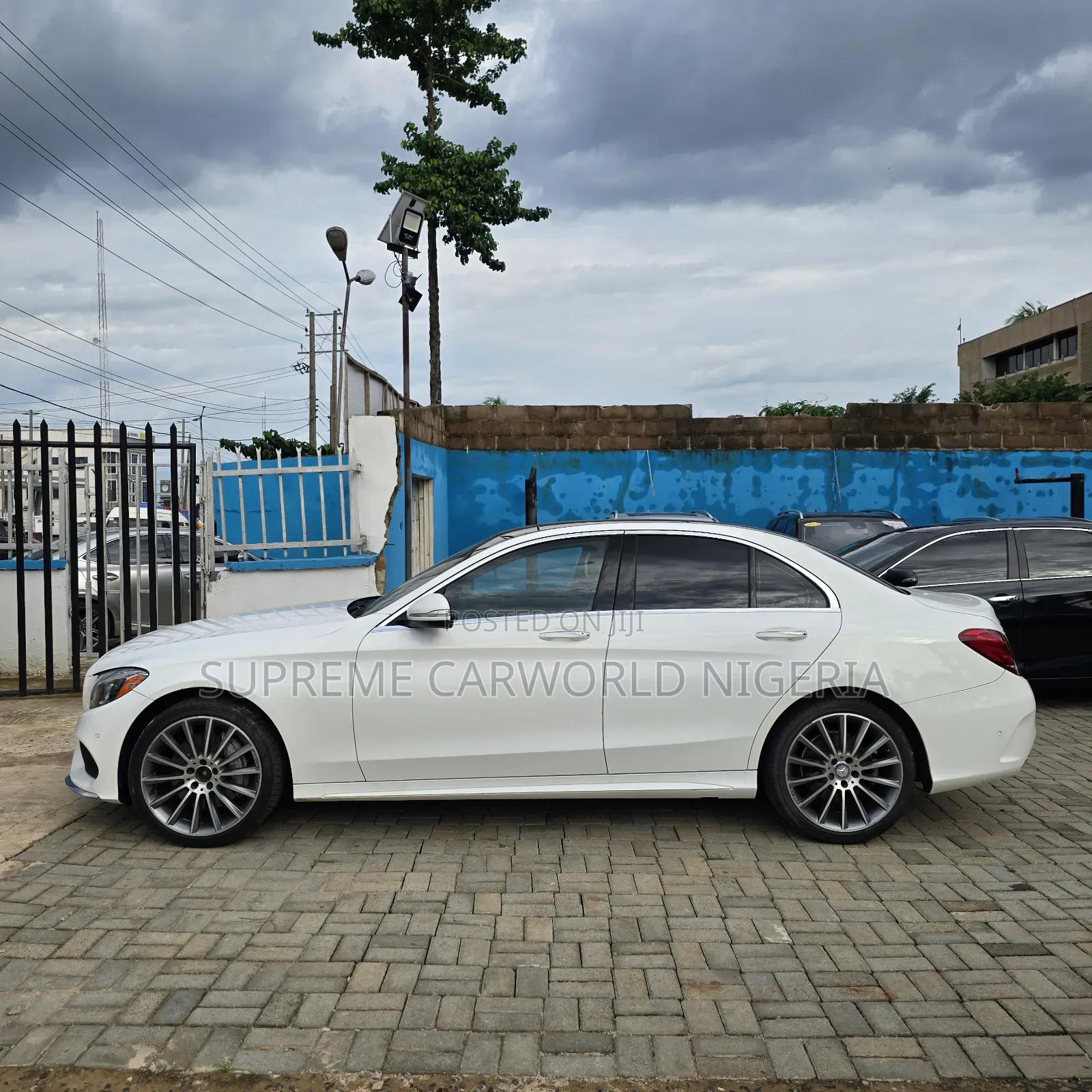 Mercedes-Benz C400 4Matic AWD Sedan (3.0L V6 7A) 2015 White