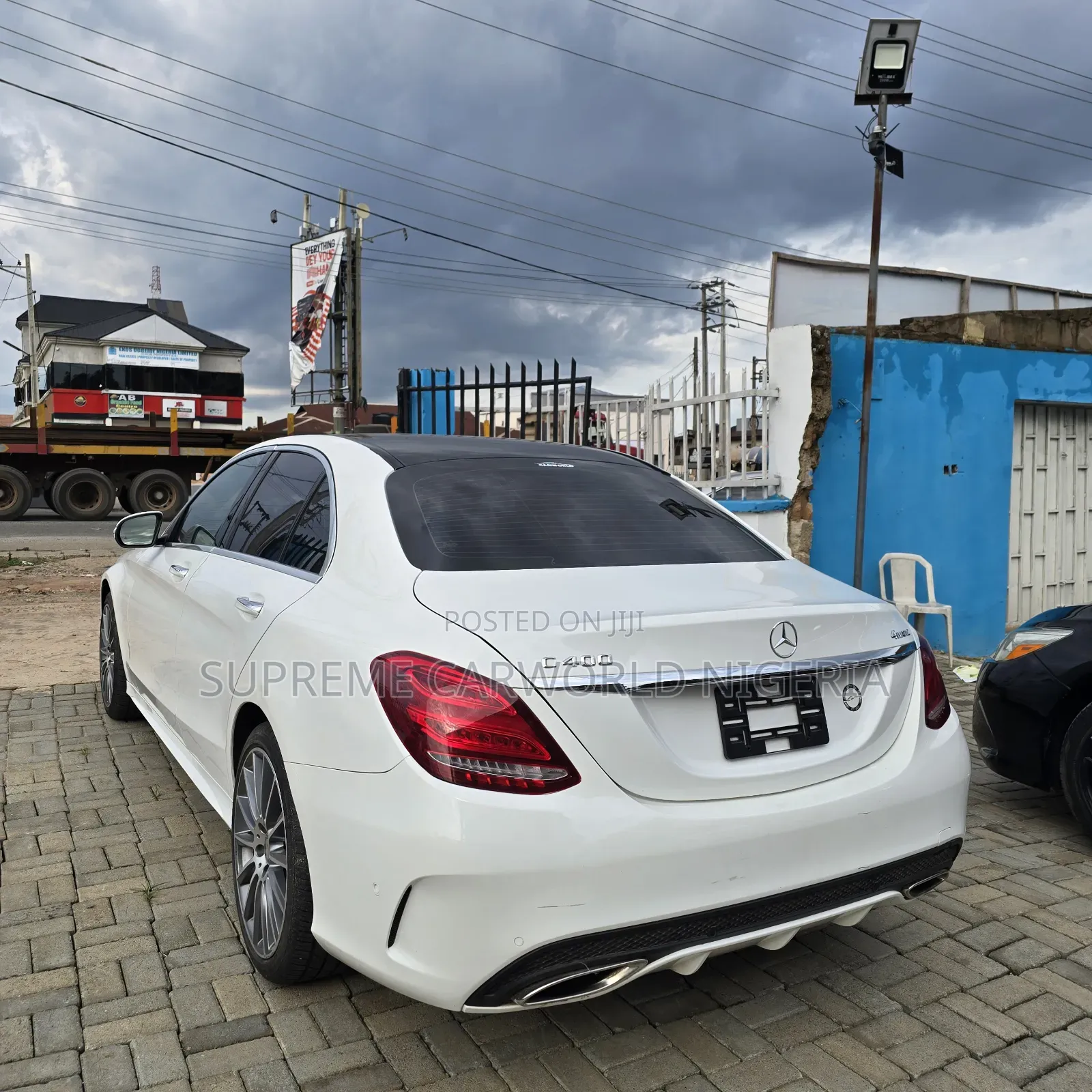 Mercedes-Benz C400 4Matic AWD Sedan (3.0L V6 7A) 2015 White