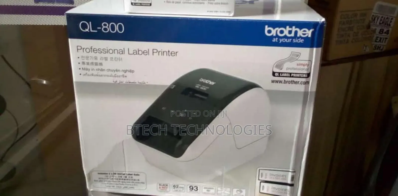 Brother Ql-800 High-Speed Professional Label Printer