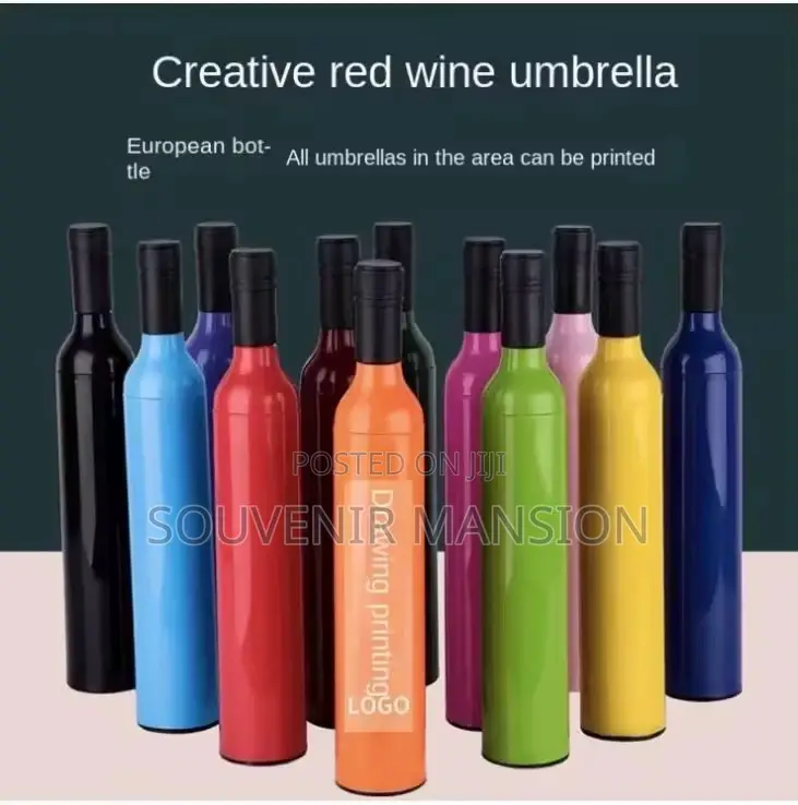 Plane Bottle Umbrella ( Moq 50pcs )