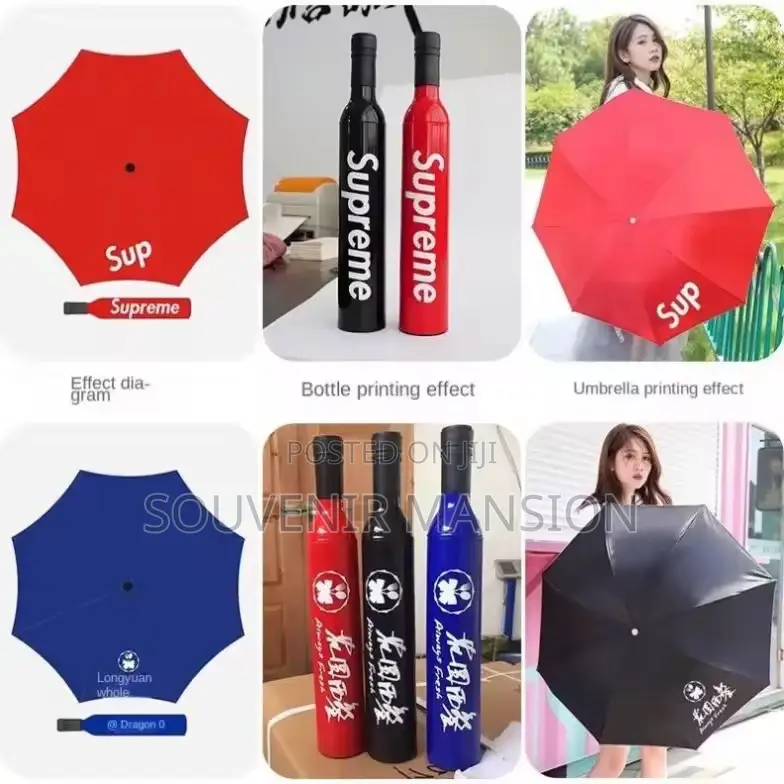 Plane Bottle Umbrella ( Moq 50pcs )