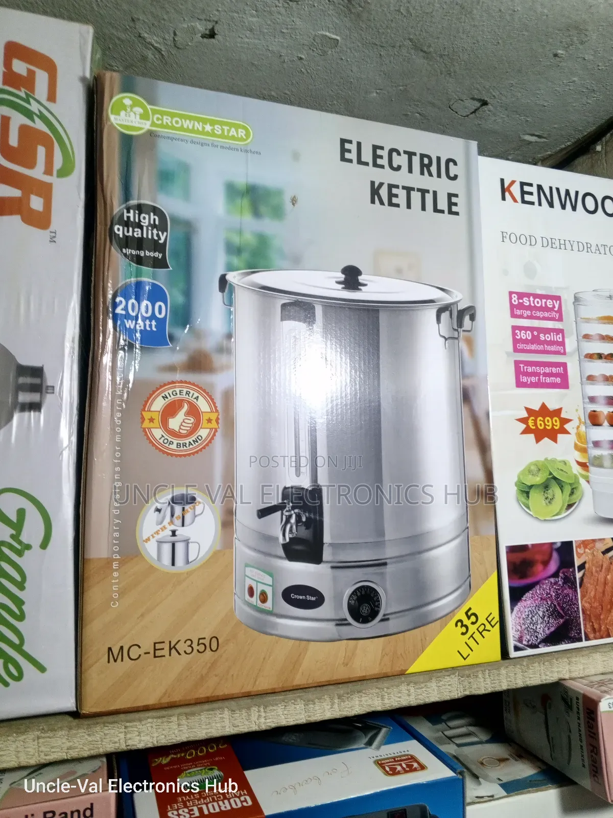 Crown Star 35l Electric Kettle