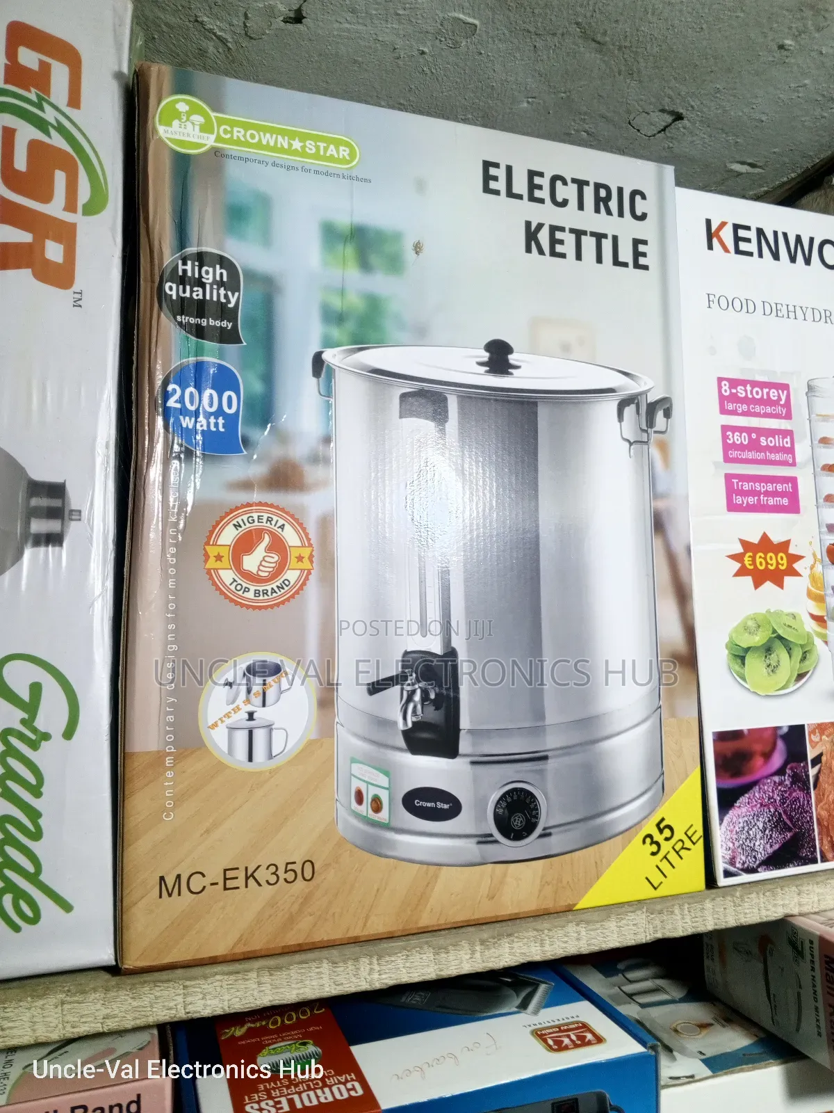 Crown Star 35l Electric Kettle