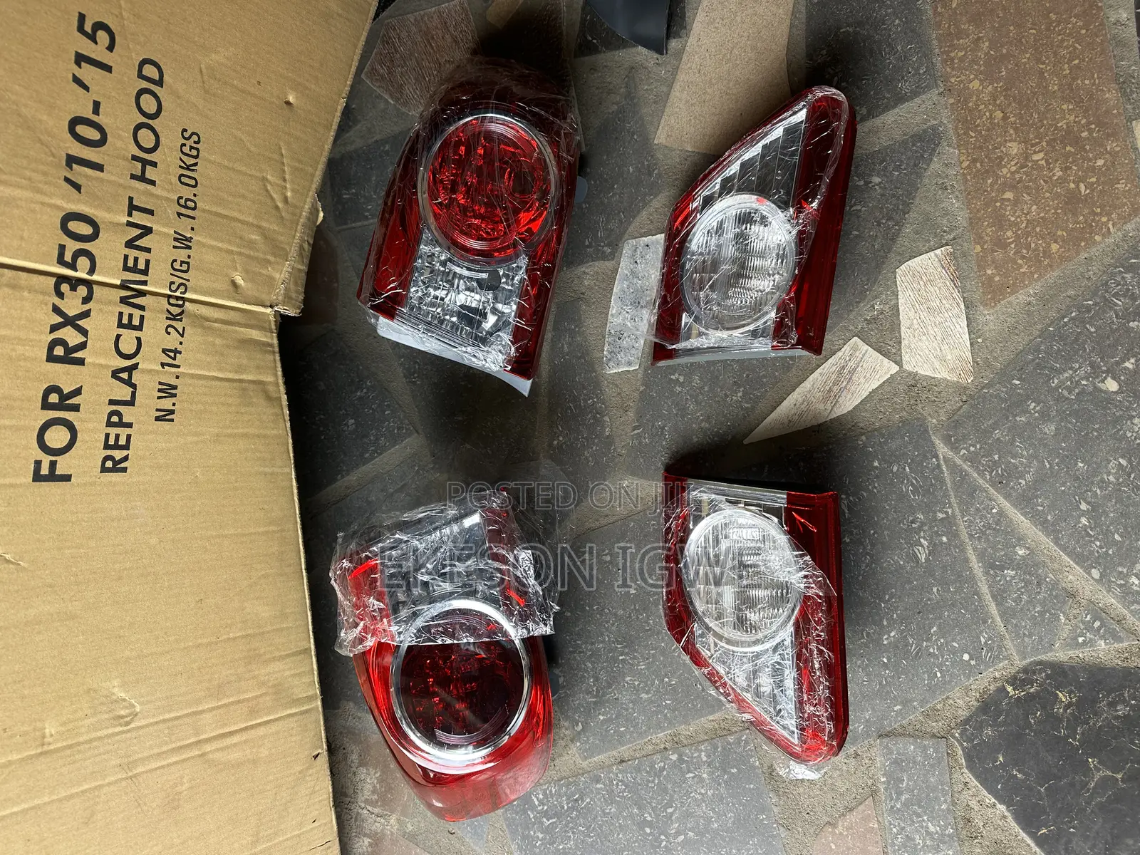 Complete Back Light Toyota Corolla 2010-013