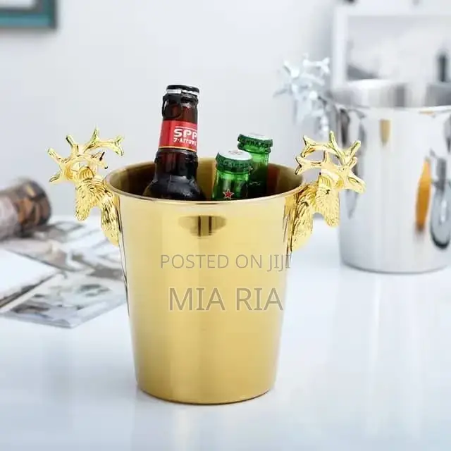 Gold Wine Bucket