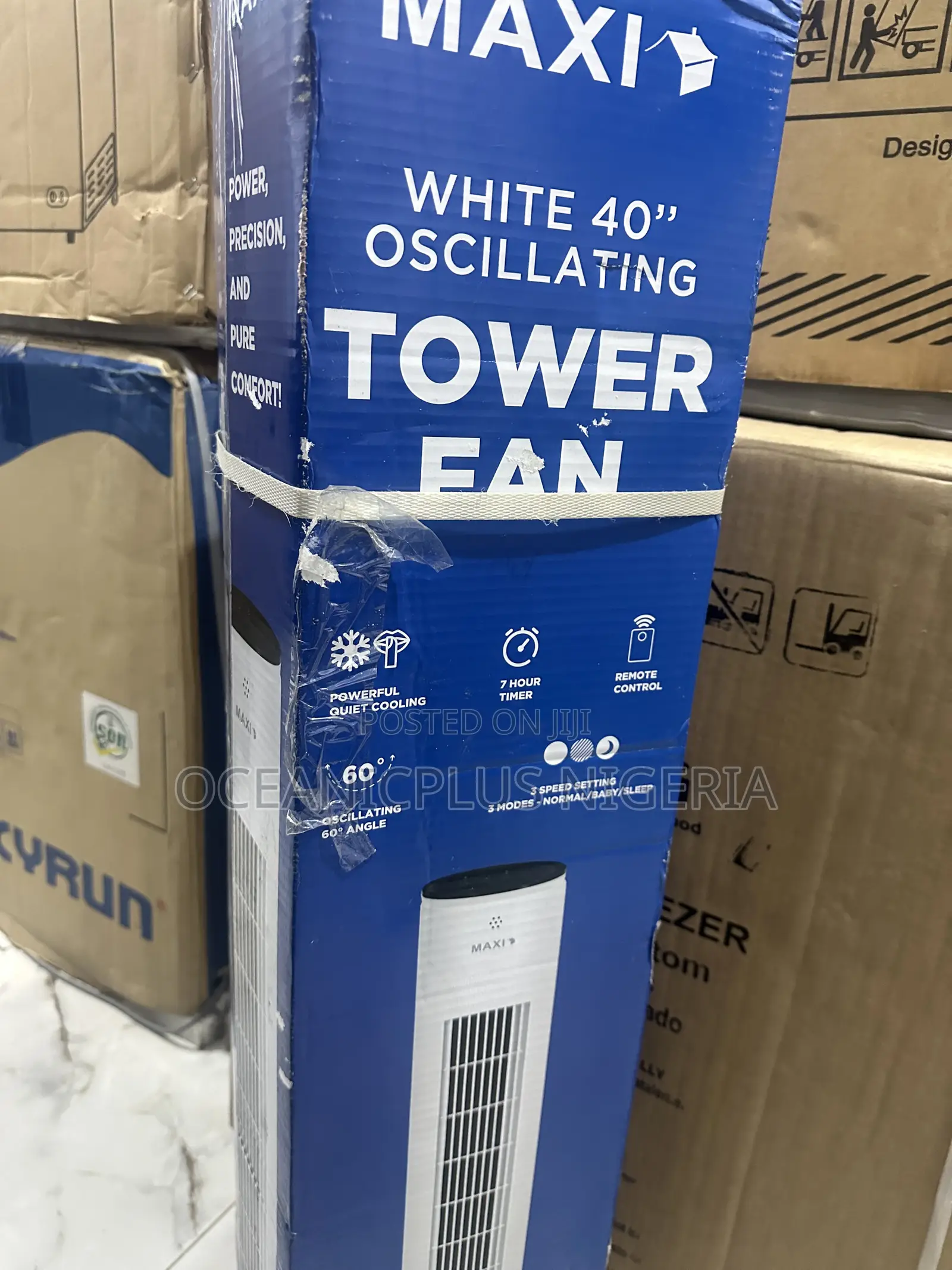 Beat the Heat Maxi Oscillating 40" Tower Fan