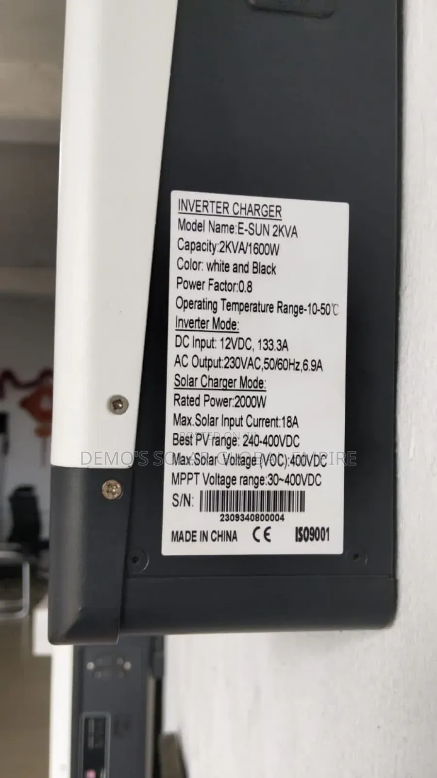 Hybrid Inverter 2kva Sako
