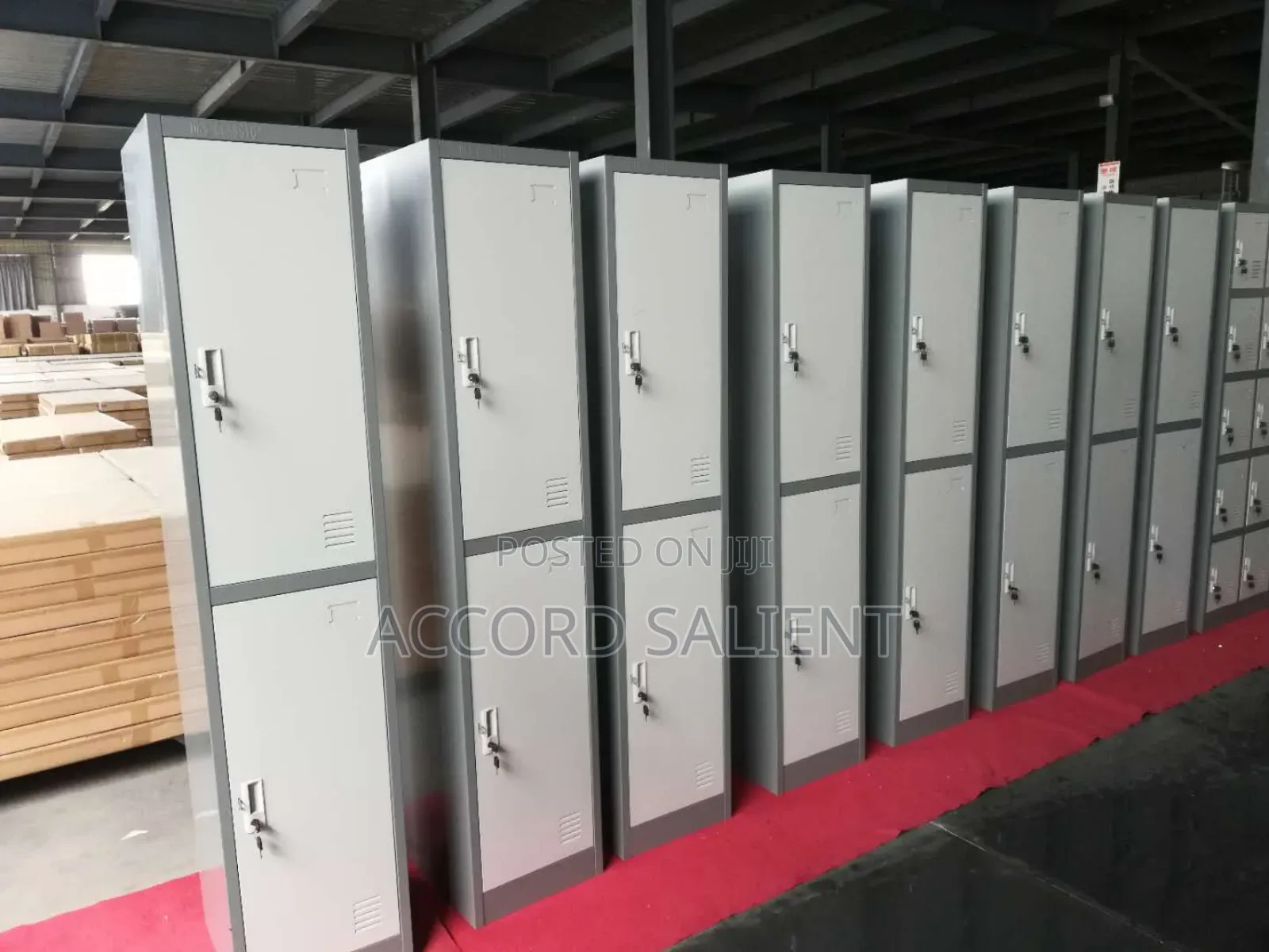 2 Doors Metal Workers Wardrobe