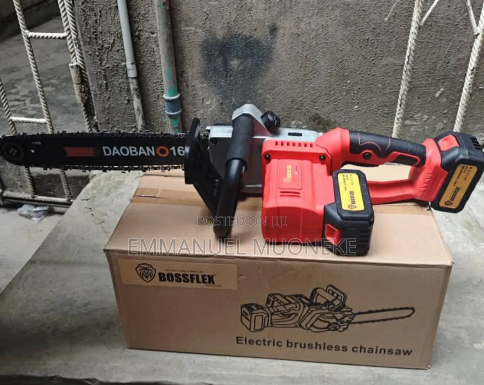 Original 16inches Battery Chainsaw With Chainsaw and Charger