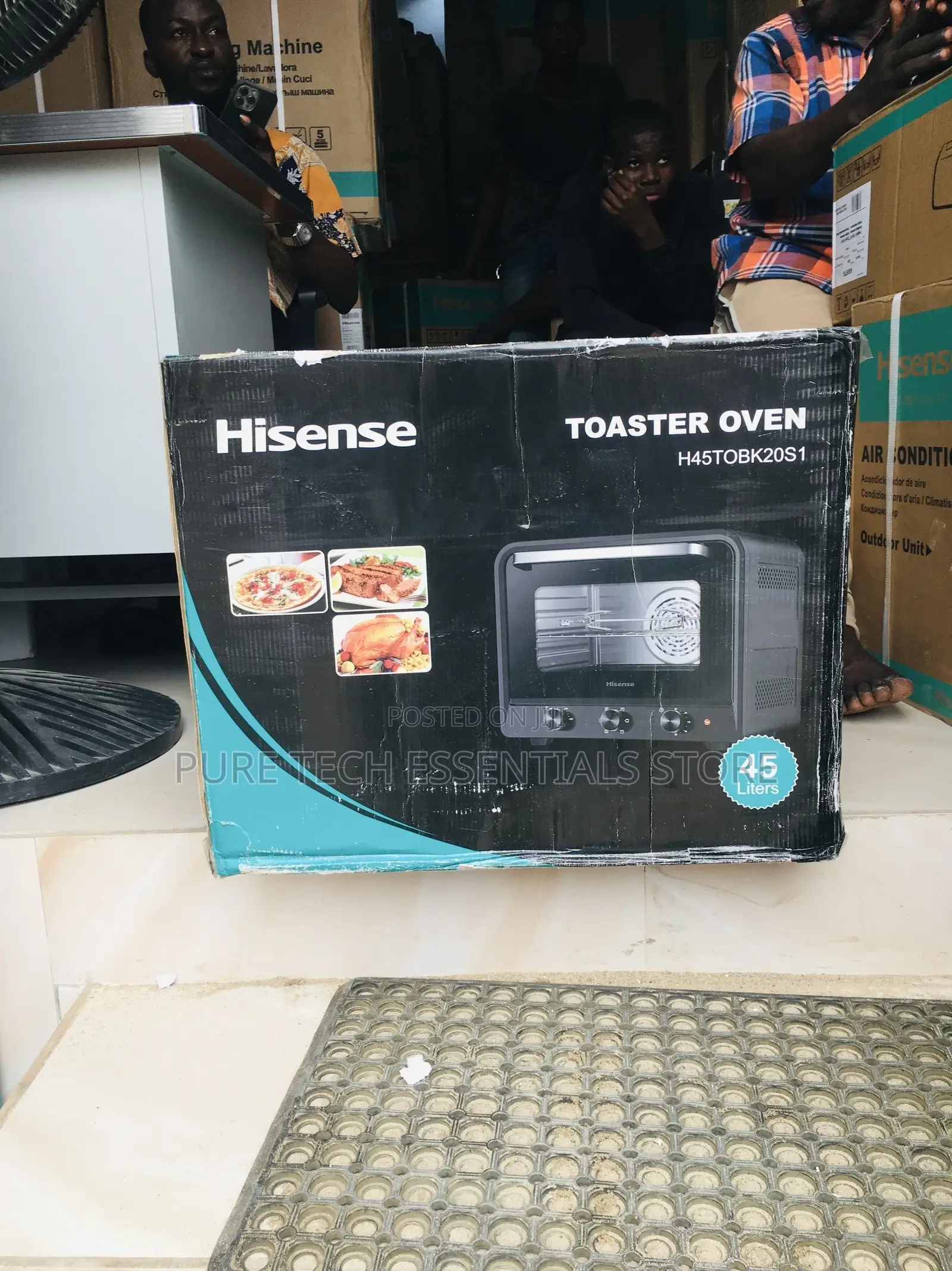 New Hisense 45liters Air Fryer With Toaster Grill