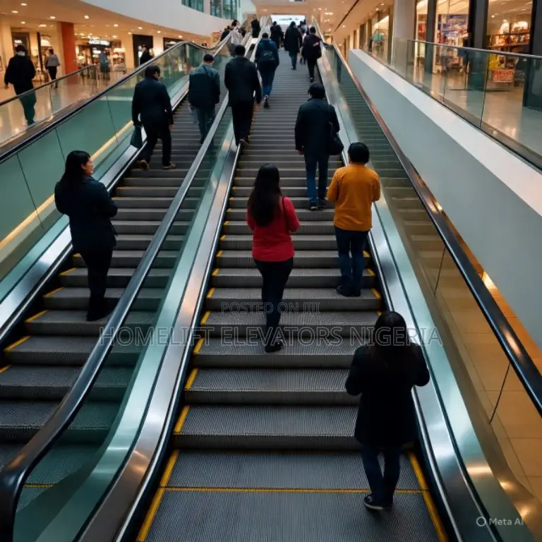 Motor Escalators Quiet Operation