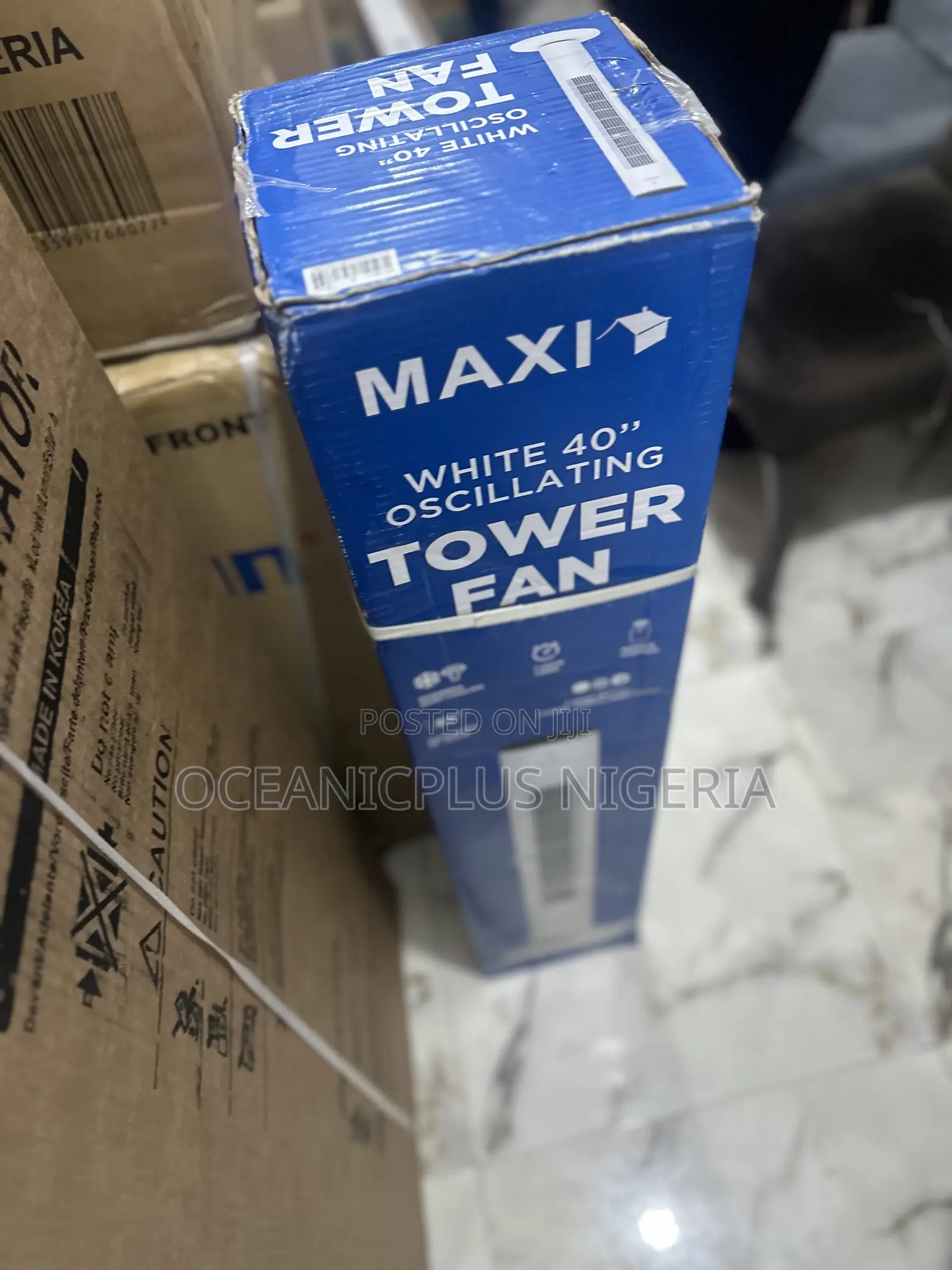Longlasting Maxi 40'' Tower Fan With Remote Control