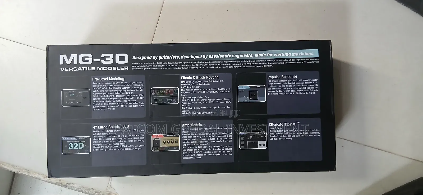 Nux Guitar Effect Pedal Mg-30