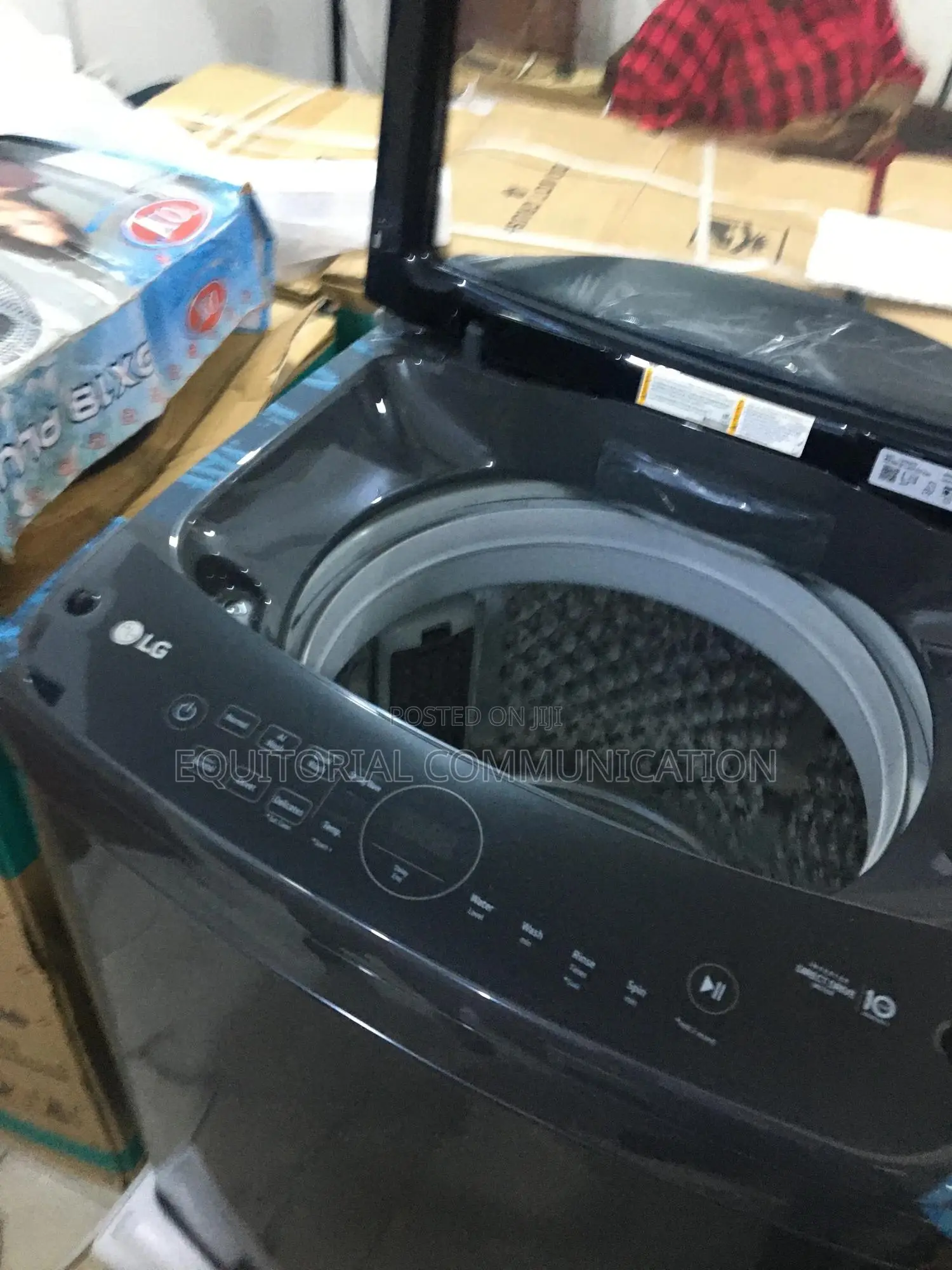 Lg 19kg Top Loader Washing Machine With Auto Pre-Wash Scent