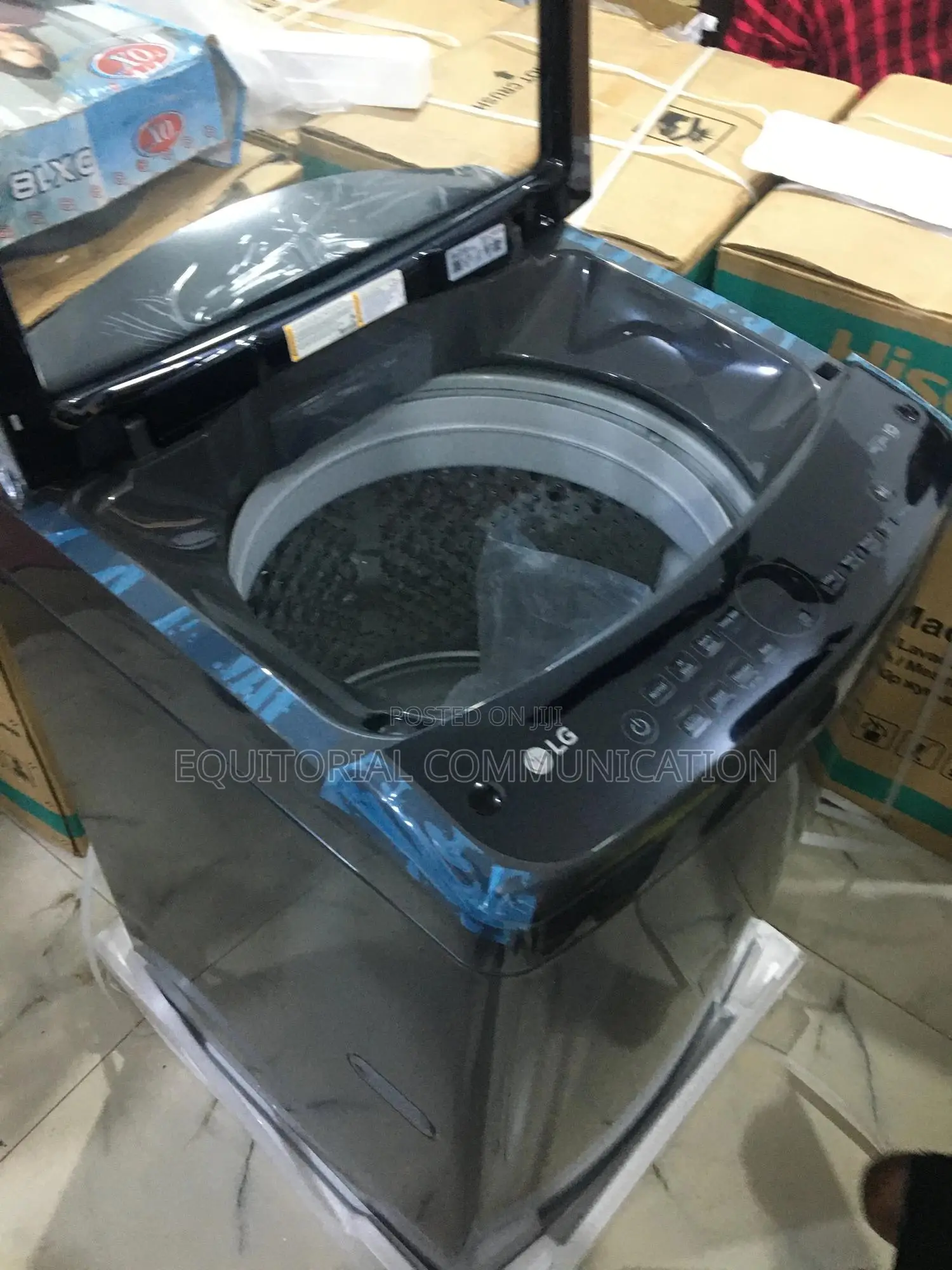Lg 19kg Top Loader Washing Machine With Auto Pre-Wash Scent
