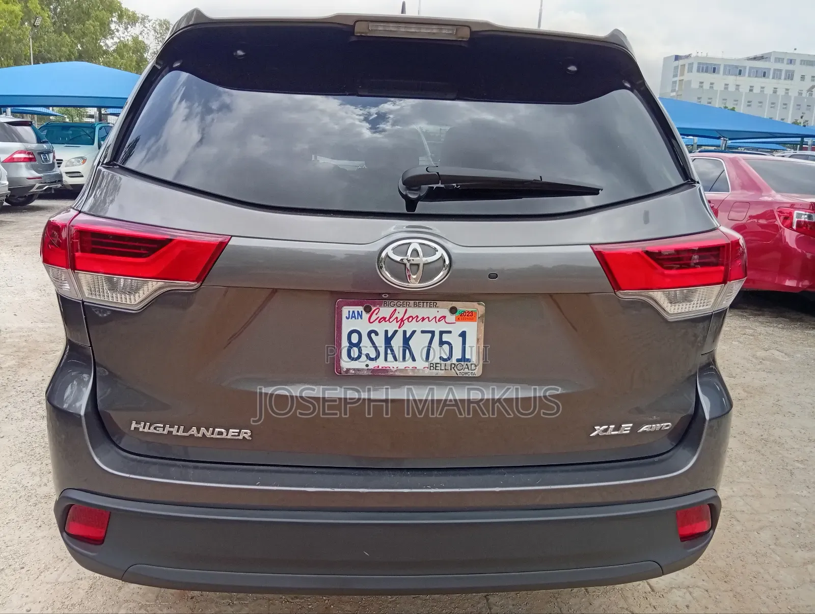 Toyota Highlander XLE 4x4 V6 (3.5L 6cyl 8A) 2018 Green